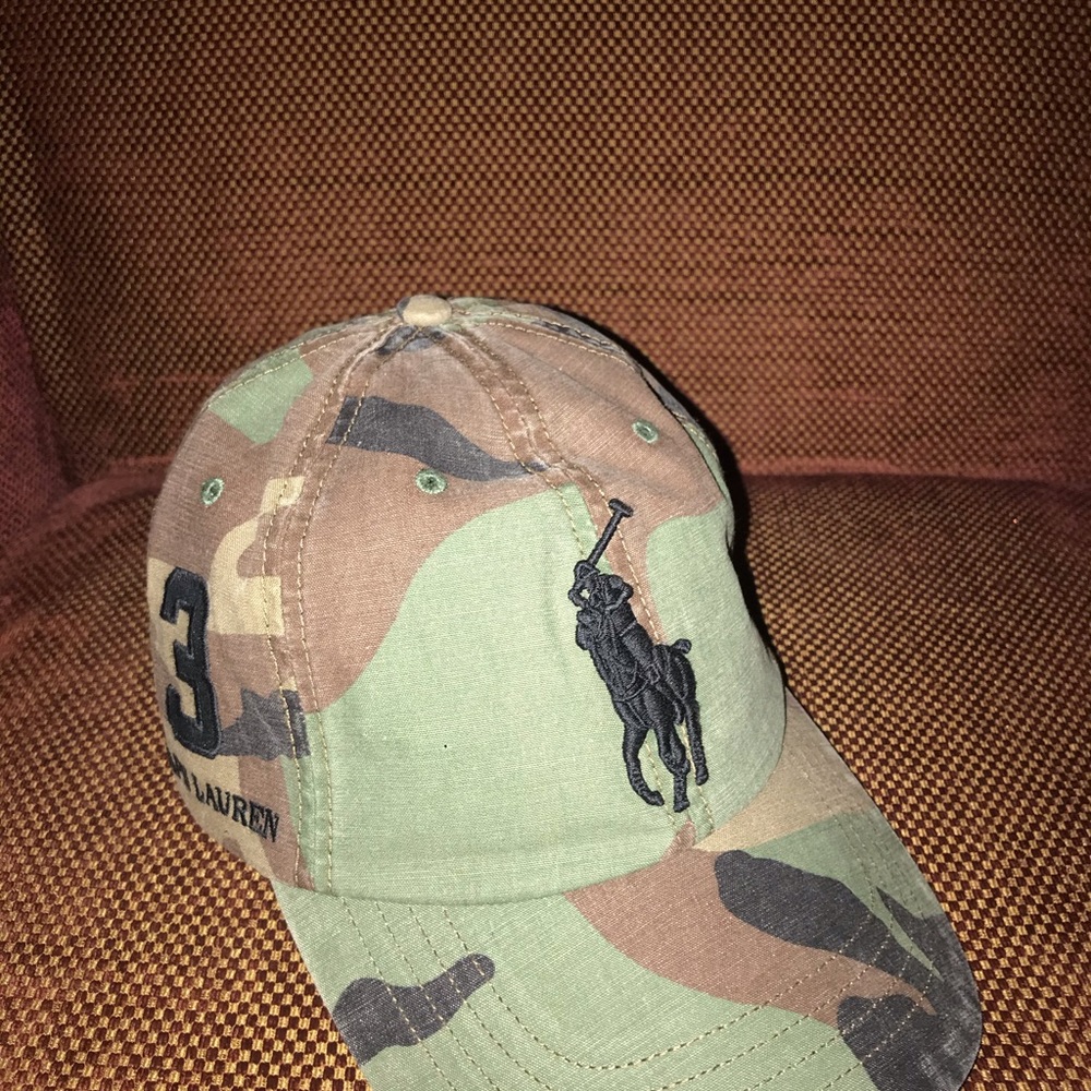 Polo camo hat